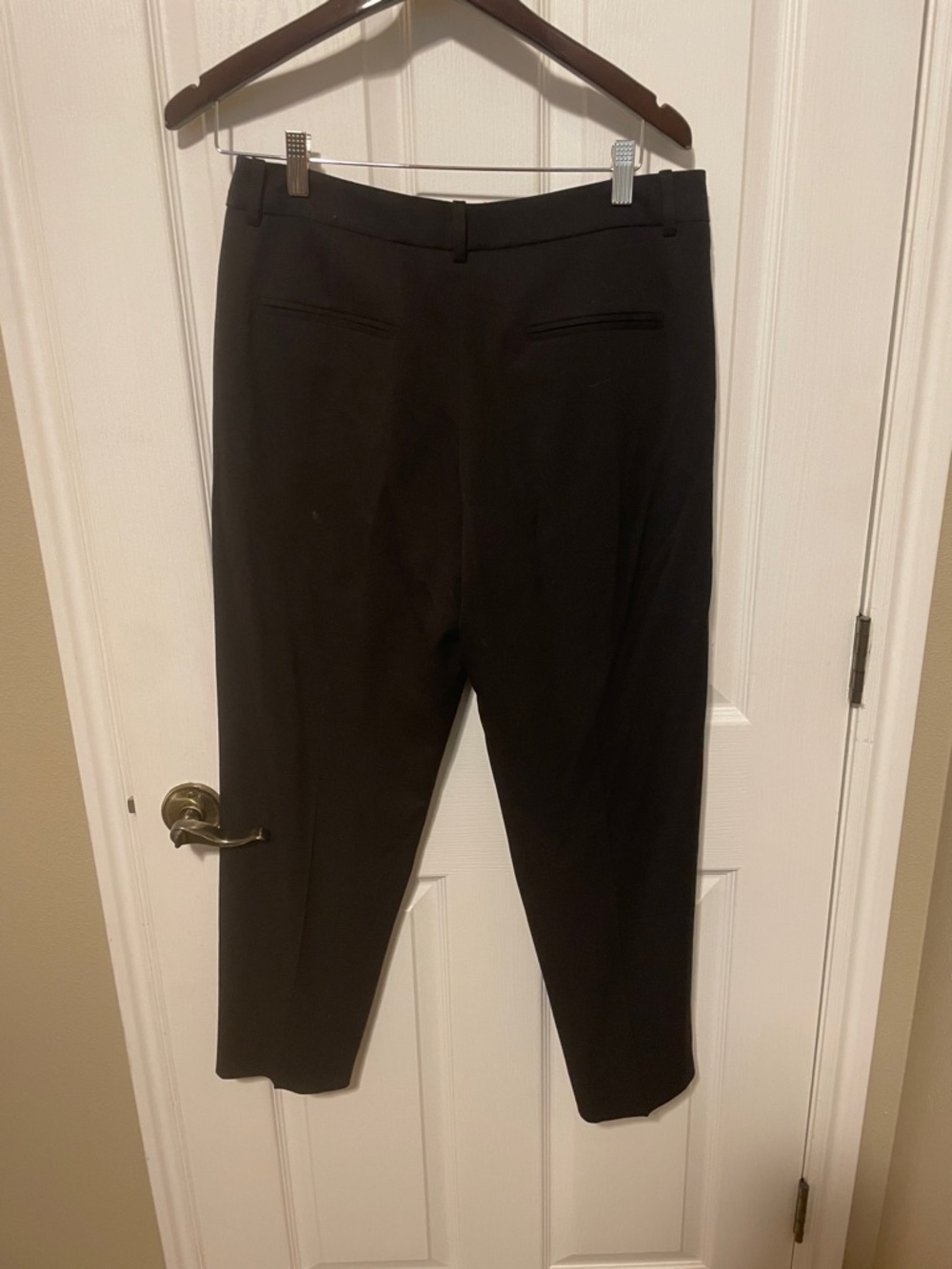 AYR Black Cropped Tailored Pants